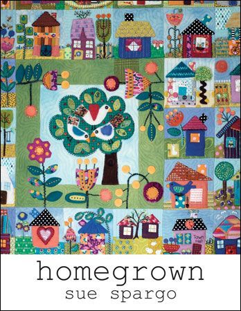 Homegrown Pattern by Sue Spargo