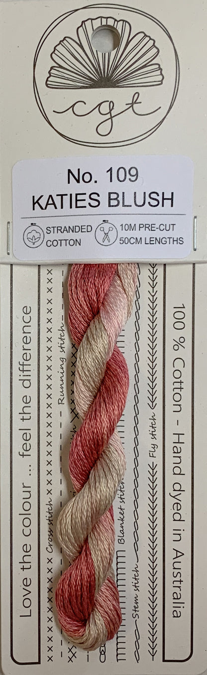 Signature Range by Cottage Garden Threads Multi-variegated Six-Stranded Floss 100 - 900s