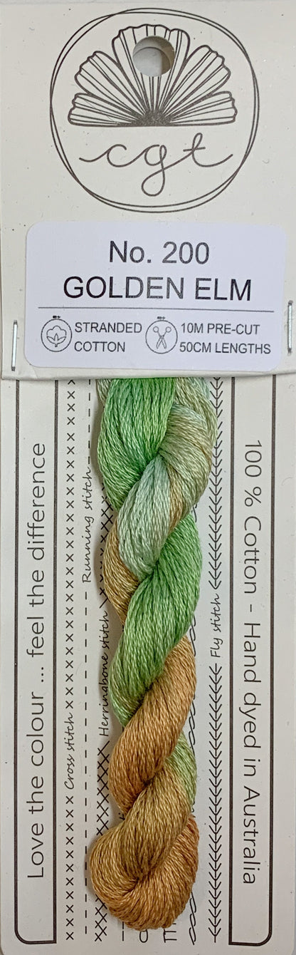 Signature Range by Cottage Garden Threads Multi-variegated Six-Stranded Floss - Retired Threads