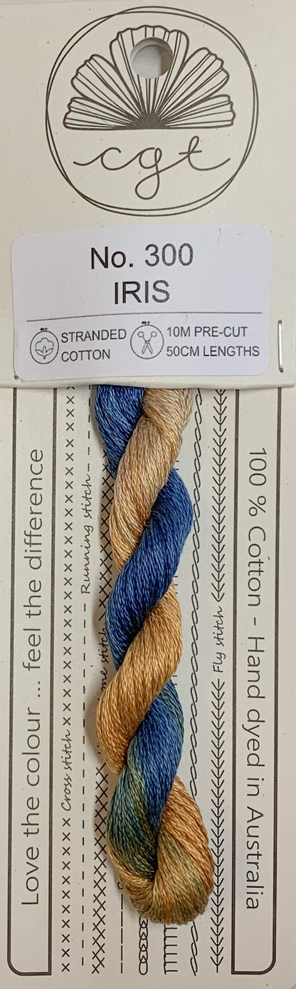 Signature Range by Cottage Garden Threads Multi-variegated Six-Stranded Floss - Retired Threads