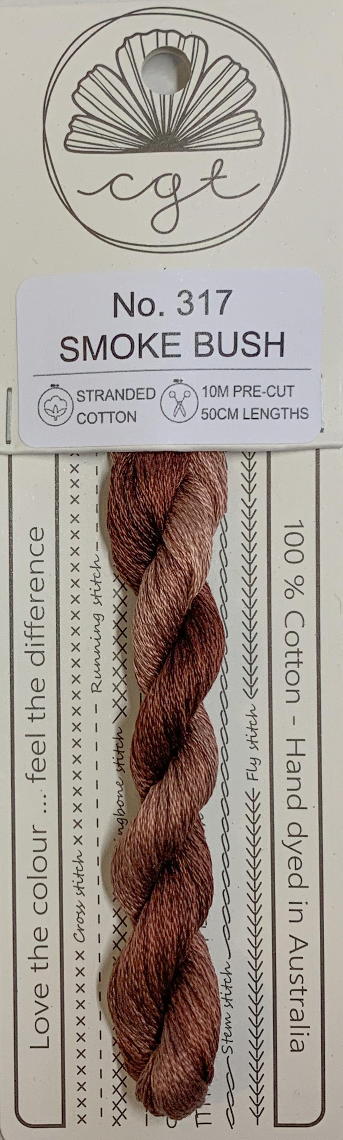 Signature Range by Cottage Garden Threads Multi-variegated Six-Stranded Floss - Retired Threads