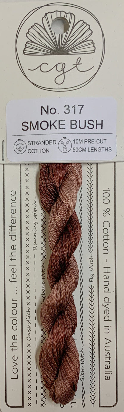 Signature Range by Cottage Garden Threads Multi-variegated Six-Stranded Floss - Retired Threads
