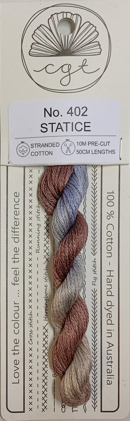 Signature Range by Cottage Garden Threads Multi-variegated Six-Stranded Floss - Retired Threads