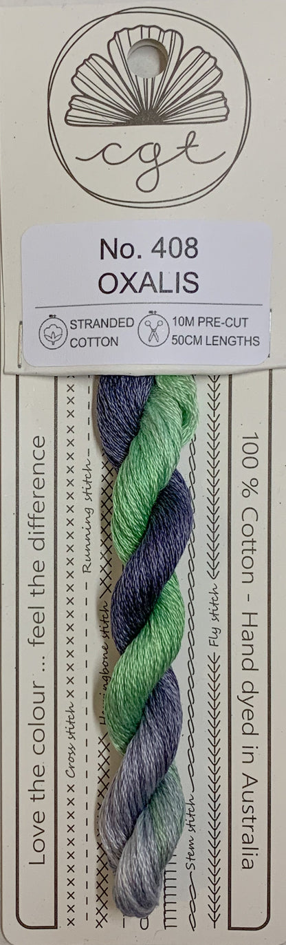 Signature Range by Cottage Garden Threads Multi-variegated Six-Stranded Floss - Retired Threads