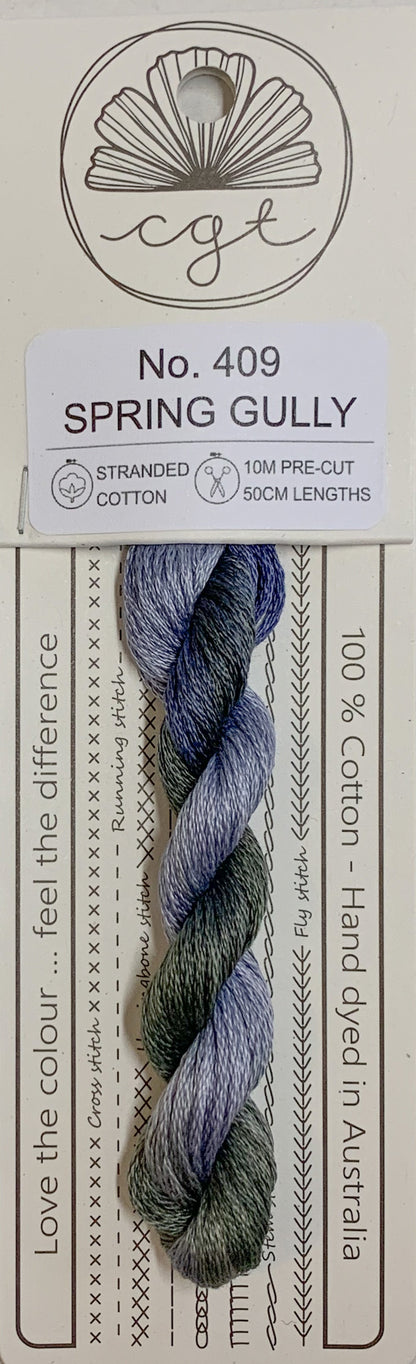 Signature Range by Cottage Garden Threads Multi-variegated Six-Stranded Floss - Retired Threads