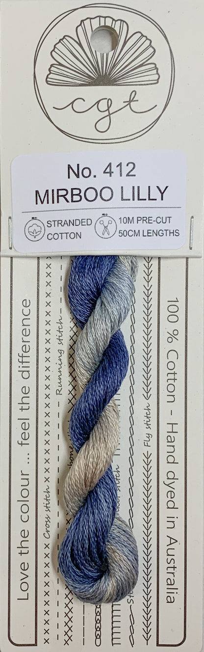 Signature Range by Cottage Garden Threads Multi-variegated Six-Stranded Floss - Retired Threads