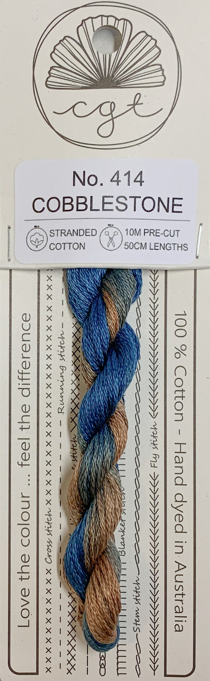 Signature Range by Cottage Garden Threads Multi-variegated Six-Stranded Floss 100 - 900s
