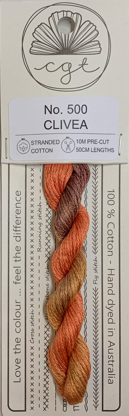 Signature Range by Cottage Garden Threads Multi-variegated Six-Stranded Floss 100 - 900s