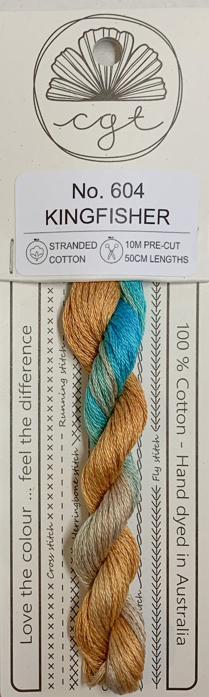 Signature Range by Cottage Garden Threads Multi-variegated Six-Stranded Floss 100 - 900s