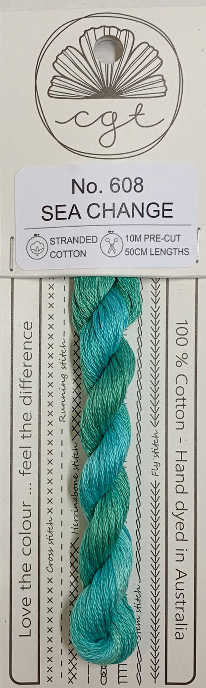 Signature Range by Cottage Garden Threads Multi-variegated Six-Stranded Floss 100 - 900s
