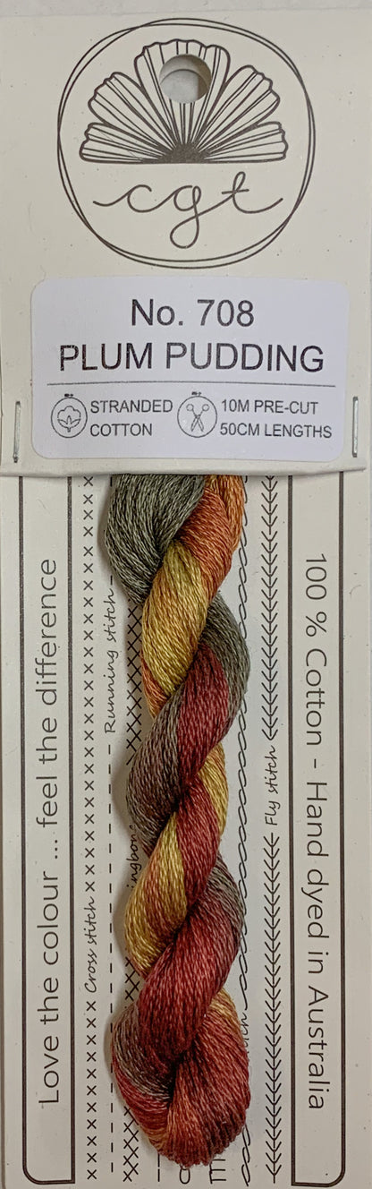 Signature Range by Cottage Garden Threads Multi-variegated Six-Stranded Floss 100 - 900s