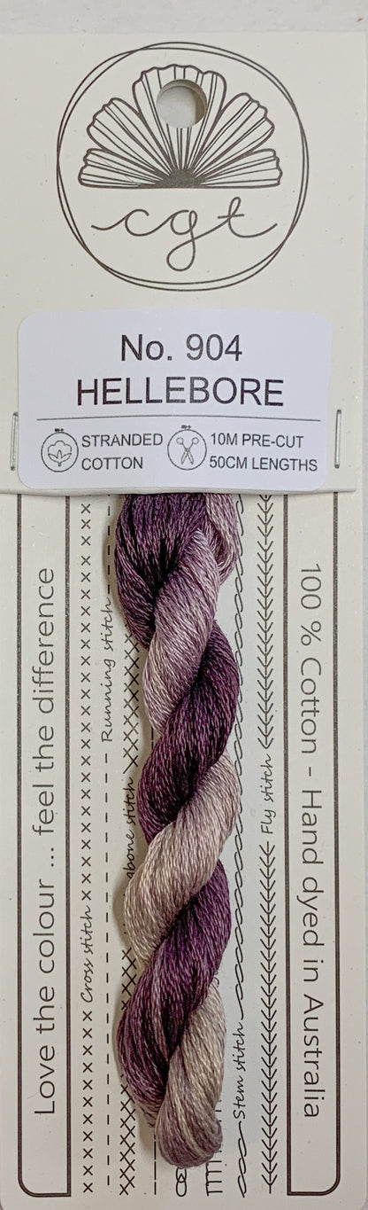 Signature Range by Cottage Garden Threads Multi-variegated Six-Stranded Floss - Retired Threads