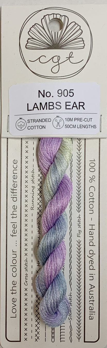 Signature Range by Cottage Garden Threads Multi-variegated Six-Stranded Floss 100 - 900s