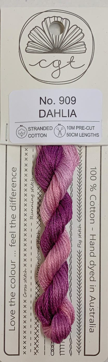 Signature Range by Cottage Garden Threads Multi-variegated Six-Stranded Floss 100 - 900s
