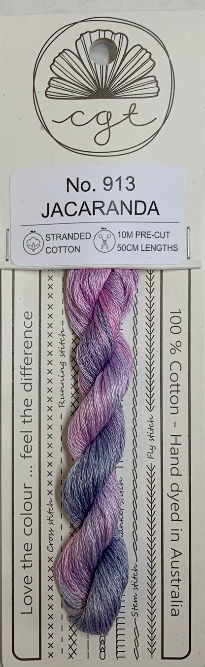 Signature Range by Cottage Garden Threads Multi-variegated Six-Stranded Floss 100 - 900s