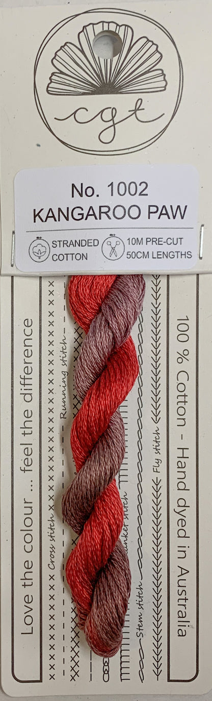 Signature Range by Cottage Garden Threads Multi-variegated Six-Stranded Floss - Retired Threads
