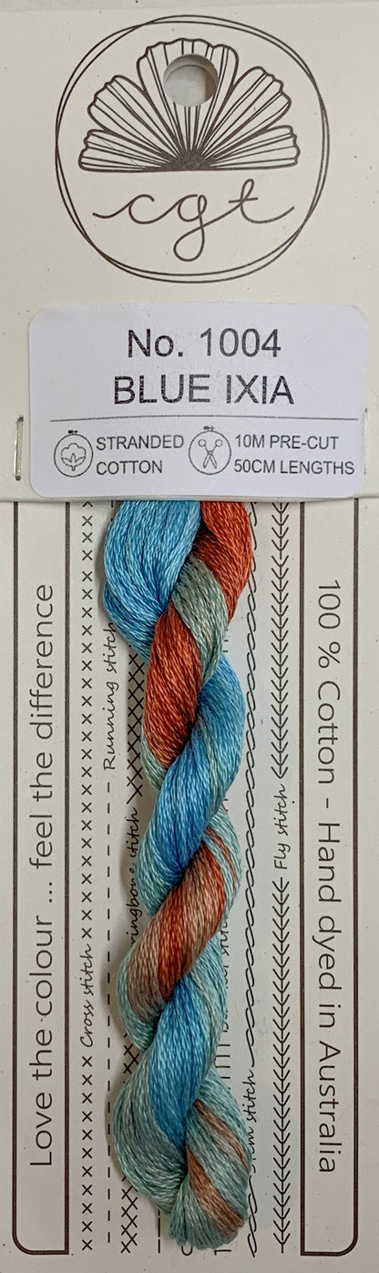 Signature Range by Cottage Garden Threads Multi-variegated Six-Stranded Floss - Retired Threads