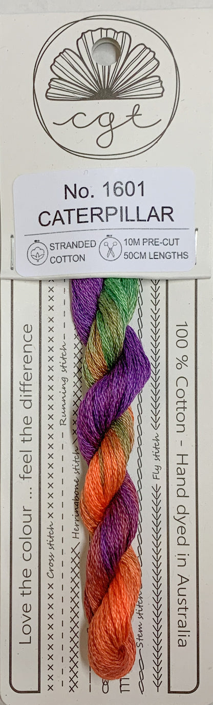 Signature Range by Cottage Garden Threads Multi-variegated Six-Stranded Floss - Retired Threads