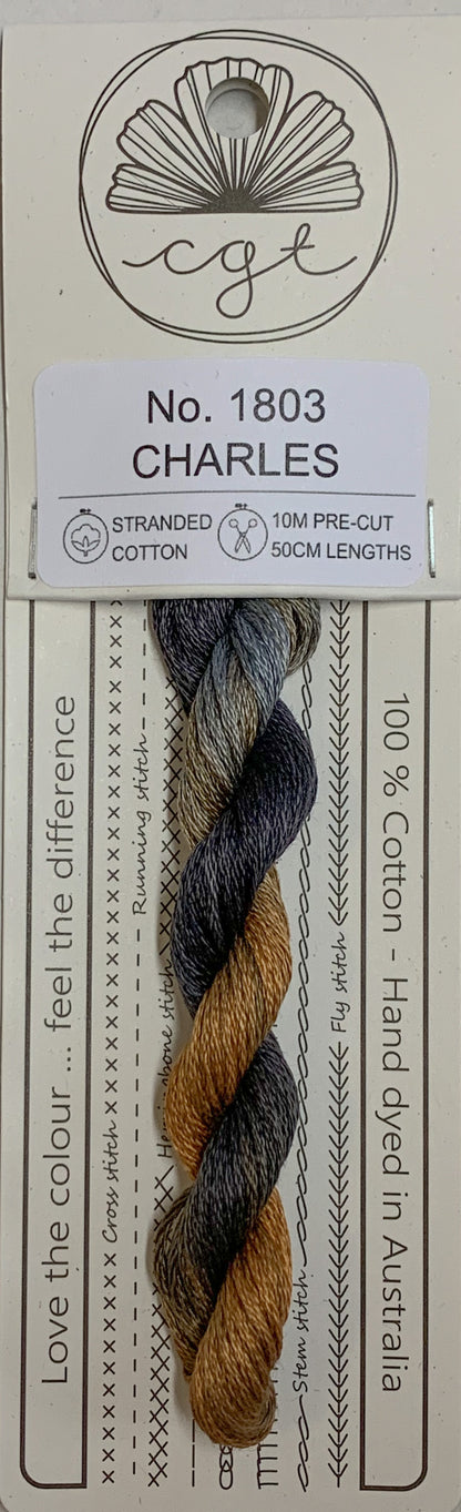 Signature Range by Cottage Garden Threads Multi-variegated Six-stranded Floss 1000 - 2000s