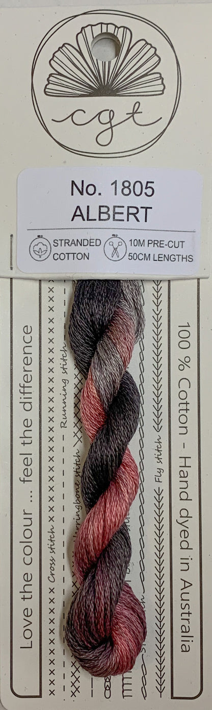 Signature Range by Cottage Garden Threads Multi-variegated Six-Stranded Floss - Retired Threads