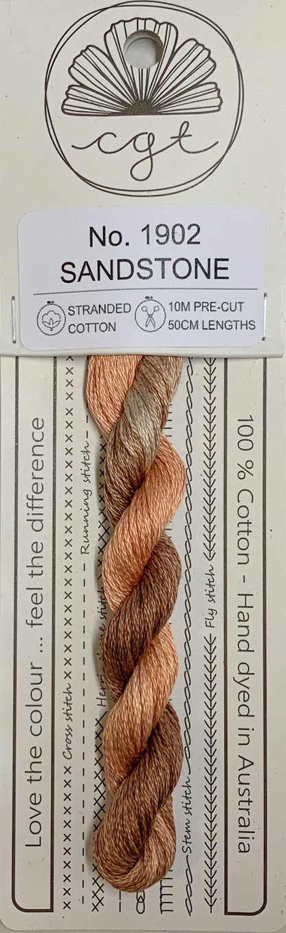 Signature Range by Cottage Garden Threads Multi-variegated Six-Stranded Floss - Retired Threads