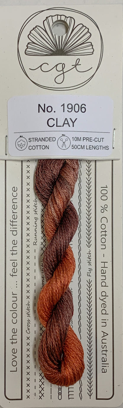 Signature Range by Cottage Garden Threads Multi-variegated Six-stranded Floss 1000 - 2000s