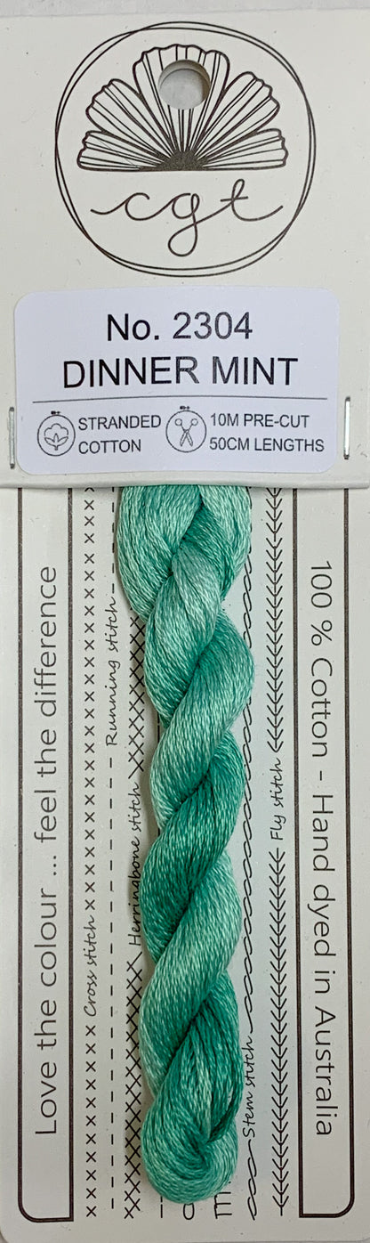 Signature Range by Cottage Garden Threads Multi-variegated Six-Stranded Floss - Retired Threads