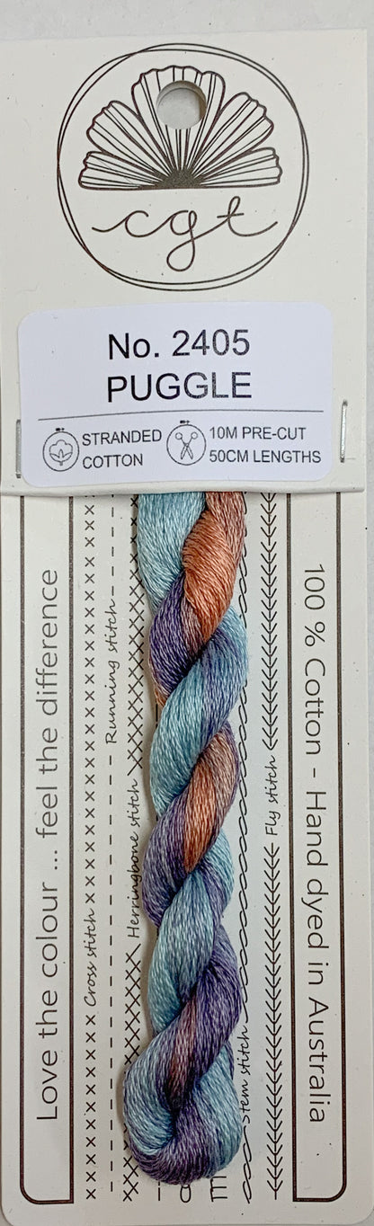 Signature Range by Cottage Garden Threads Multi-variegated Six-stranded Floss 1000 - 2000s