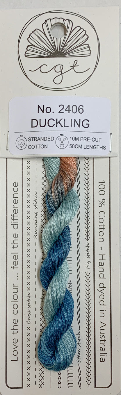 Signature Range by Cottage Garden Threads Multi-variegated Six-stranded Floss 1000 - 2000s