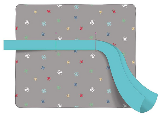 Kwilt It! Binding Board by Nicole Christofferson for Riley Blake Designs