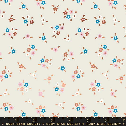 Liana by Kimberly Kight for Ruby Star Society - Calico in Copper Metallic RS3012 11M