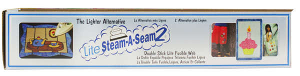The Warm Company Lite Steam A Seam 2 Double Stick Fusible Web - 24in x  25yds