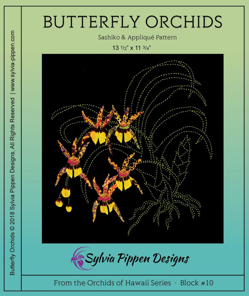 Orchids of Hawaii Series by Sylvia Pippen Designs - Butterfly Orchids