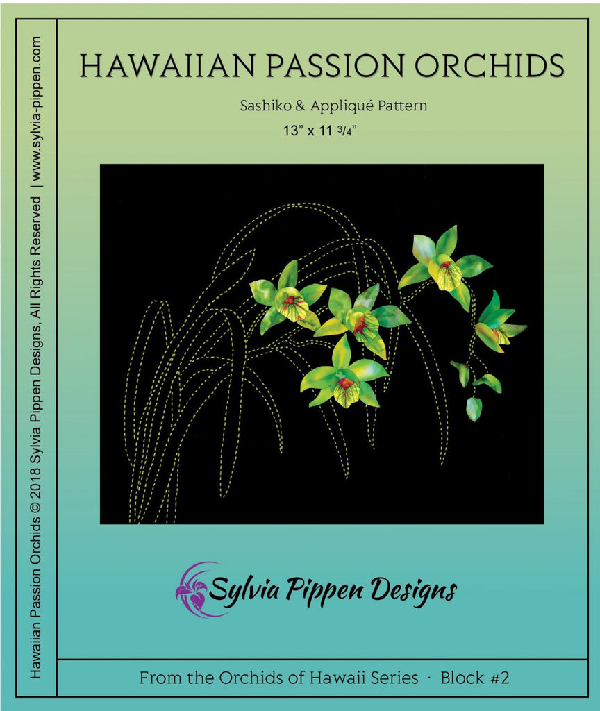Orchids of Hawaii Series by Sylvia Pippen Designs - Hawaiian Passion Orchids
