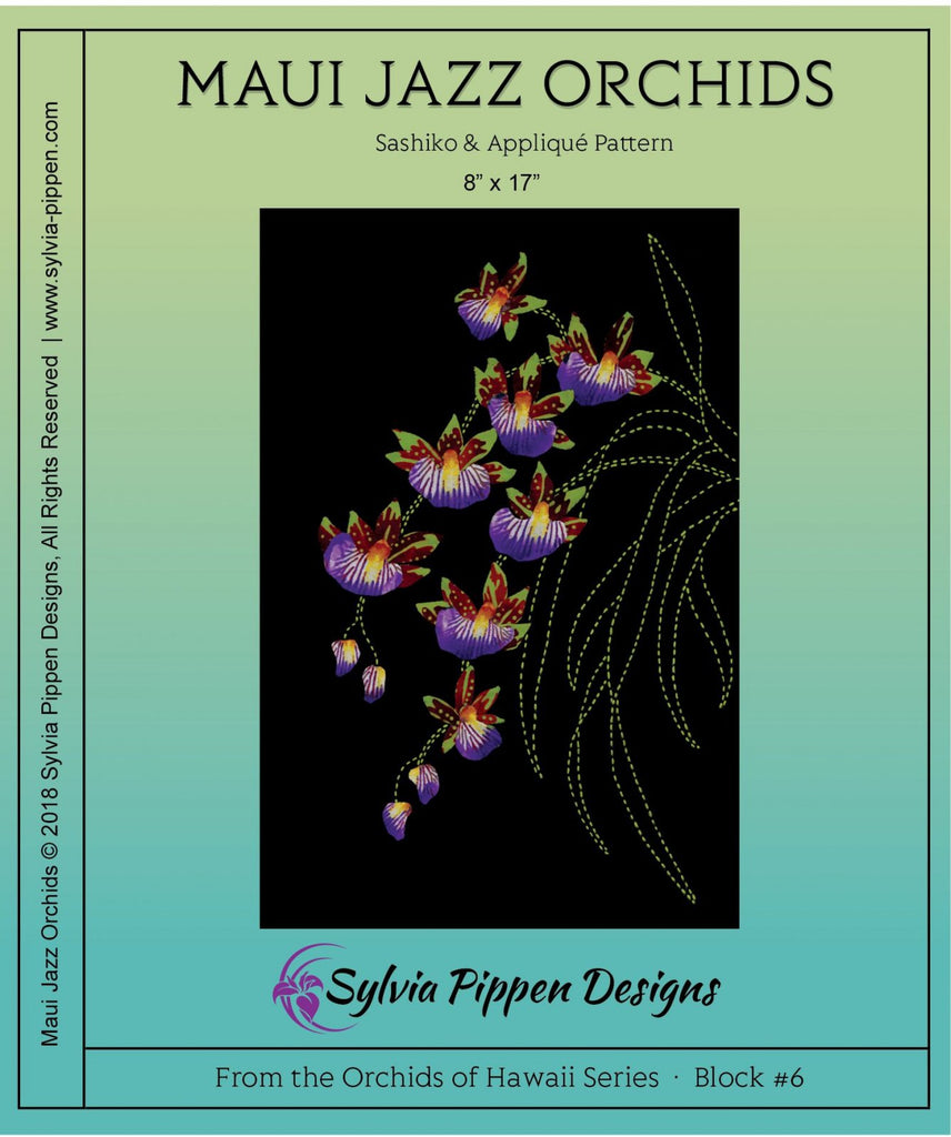 Orchids of Hawaii Series by Sylvia Pippen Designs - Maui Jazz Orchids