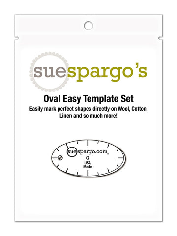 Ovals Easy - Creative Stitching Templates by Sue Spargo