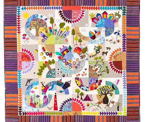 Over the Hill quilt pattern by Wendy Williams