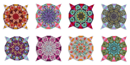 Paddle Wheel Quilt Pattern and Paper Piece Kit by Lilabelle Lane Creations