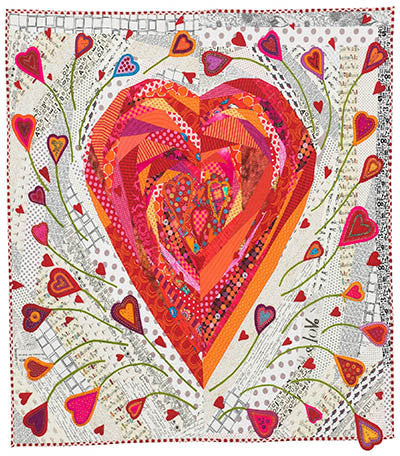 Pieces of My Heart Quilt Pattern by Wendy Williams