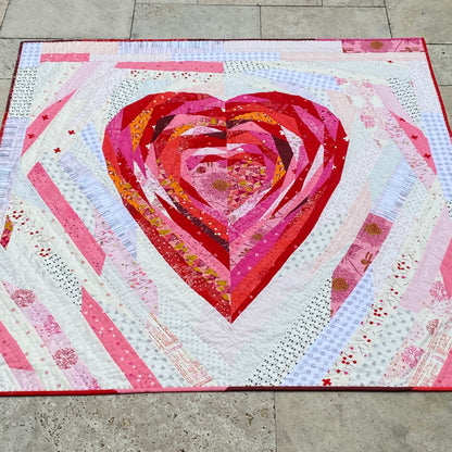 Pieces of My Heart Quilt Pattern by Wendy Williams