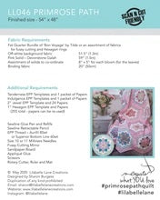 Primrose Path quilt pattern by Sharon Burgess for Lilabelle Lane Creations