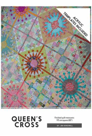 Queen's Cross Pattern and Templates by Jen Kingwell
