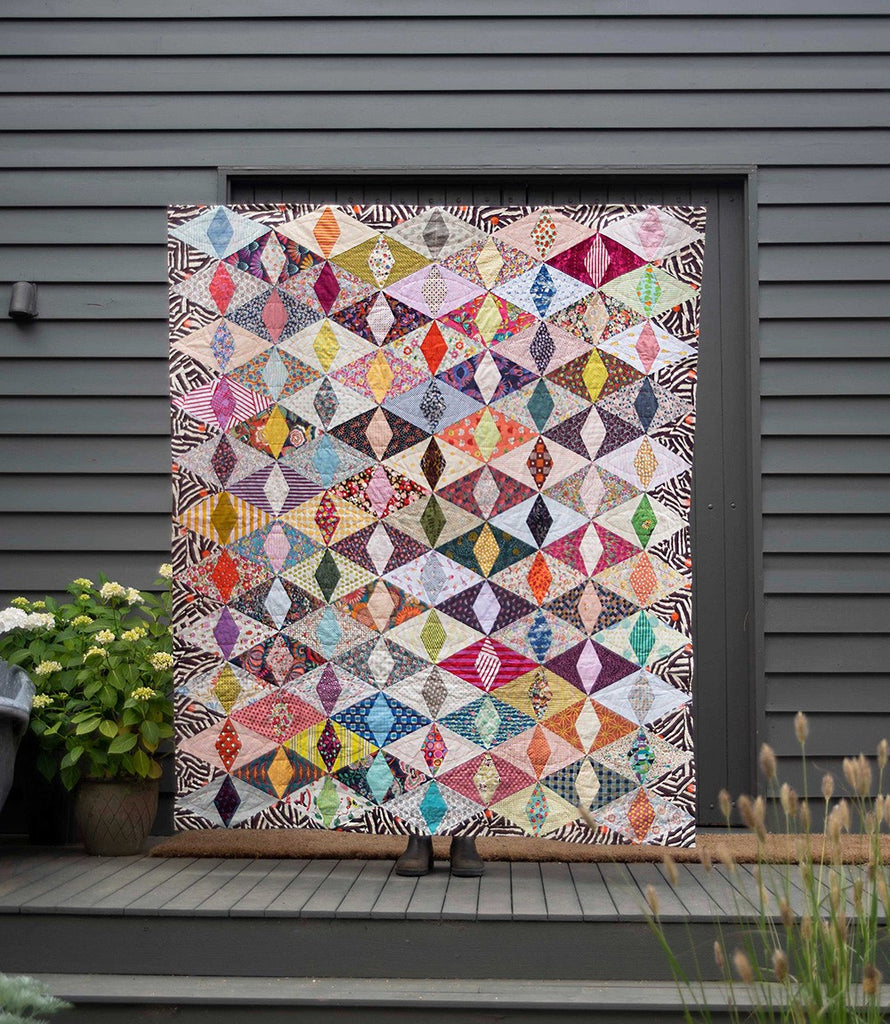 Out on the Patio Quilt Pattern from Jen Kingwell Designs