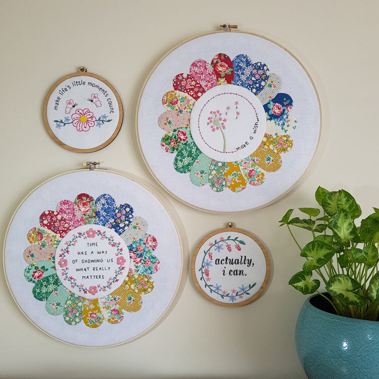 Remember the Little Things - pre-printed linen included by Lilabelle Lane