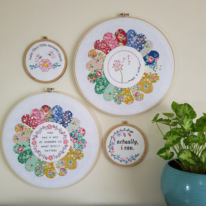 Remember the Little Things - pre-printed linen included by Lilabelle Lane