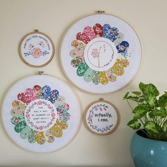 Remember the Little Things - pre-printed linen included by Lilabelle Lane