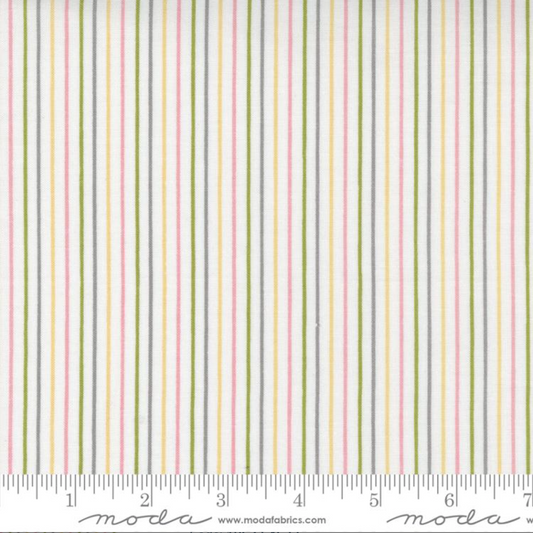 Renew Collection by Sweetwater for Moda Fabrics - 55563 15 Stripes in Rainbow