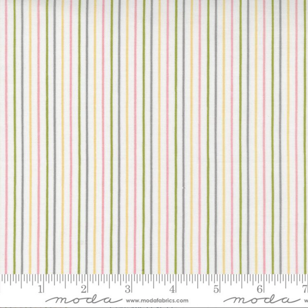 Renew Collection by Sweetwater for Moda Fabrics - 55563 15 Stripes in Rainbow