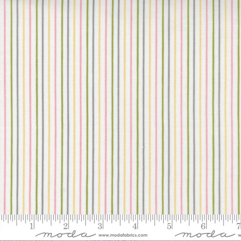 Renew Collection by Sweetwater for Moda Fabrics - 55563 15 Stripes in Rainbow