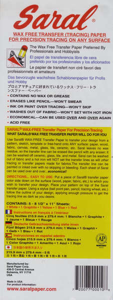 Saral Transfer Paper